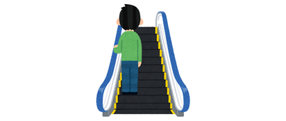「エスカレーター片側空け文化論」～新文化の行方は？